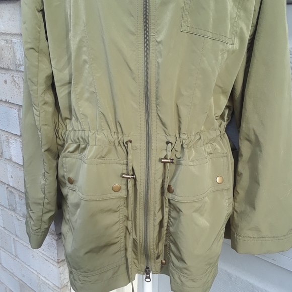 SALE J. Jill hooded zip drawstring waist jacket - Picture 4 of 8